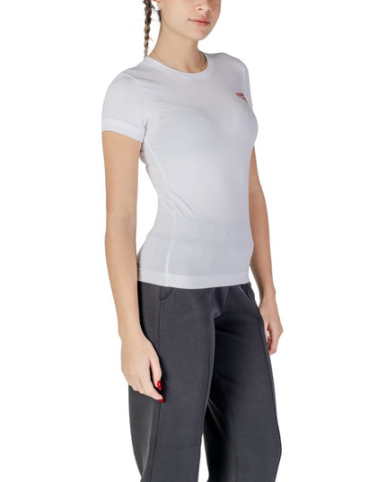 Guess White Cotton T-Shirt