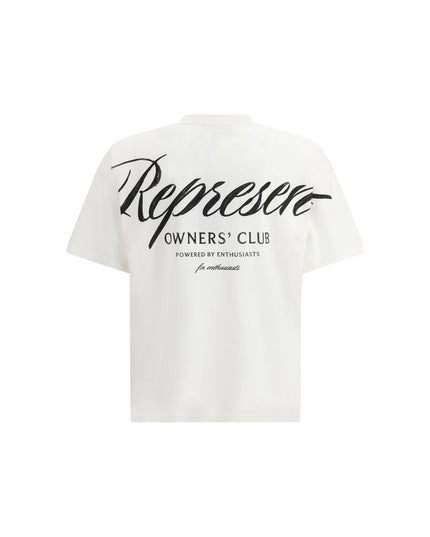 Represent White Cotton Sweatshirt