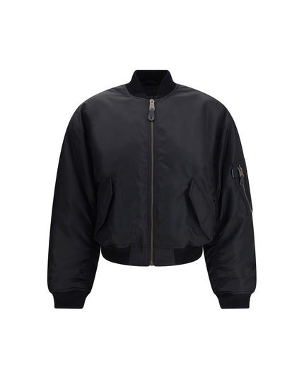 Balenciaga Black Polyamide Bomber