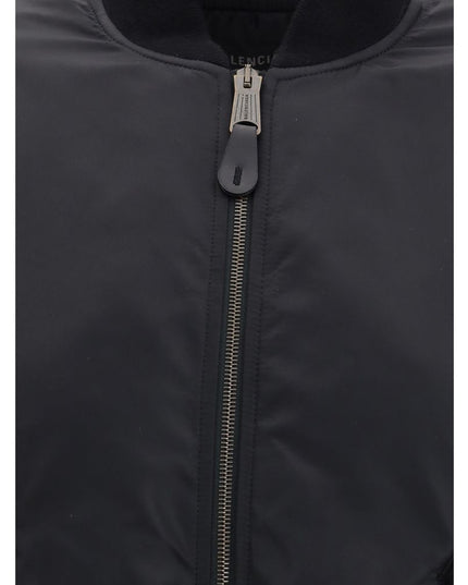 Balenciaga Black Polyamide Bomber