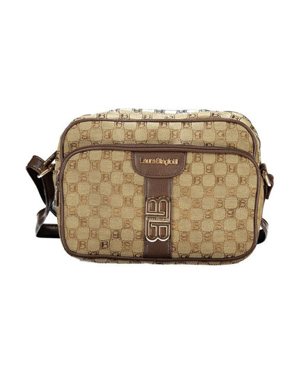 Laura Biagiotti Beige Polyester Women Handbag