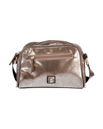 Laura Biagiotti Bronze Polyester Women Handbag