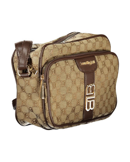 Laura Biagiotti Beige Polyester Women Handbag