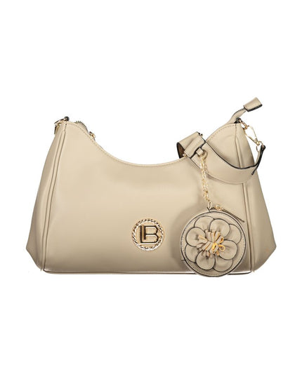 Laura Biagiotti Beige PVC Women Handbag