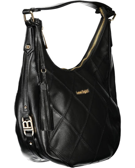 Laura Biagiotti Black PVC Women Handbag