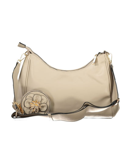 Laura Biagiotti Beige PVC Women Handbag