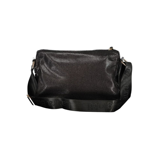 Laura Biagiotti Black Polyester Women Handbag