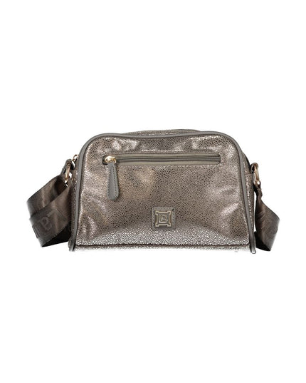 Laura Biagiotti Gray Polyester Women Handbag
