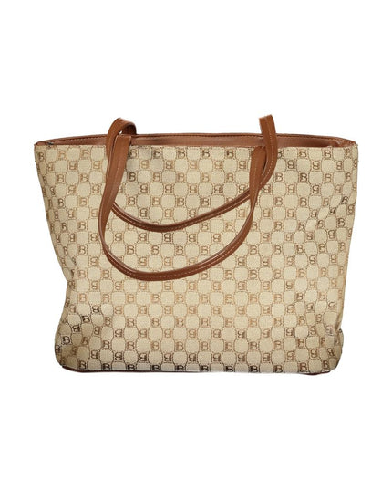 Laura Biagiotti Beige Polyester Women Handbag
