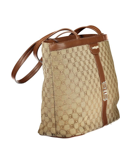 Laura Biagiotti Beige Polyester Women Handbag