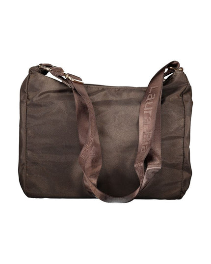 Laura Biagiotti Brown Polyester Women Handbag