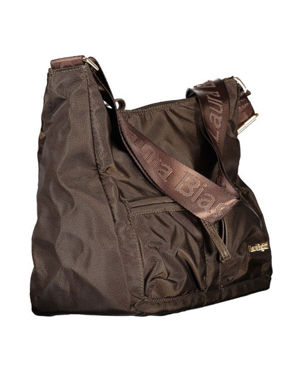 Laura Biagiotti Brown Polyester Women Handbag