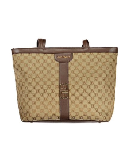 Laura Biagiotti Beige Polyester Women Handbag