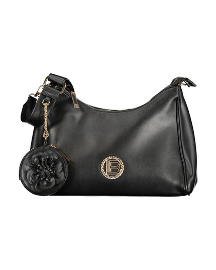 Laura Biagiotti Black PVC Women Handbag