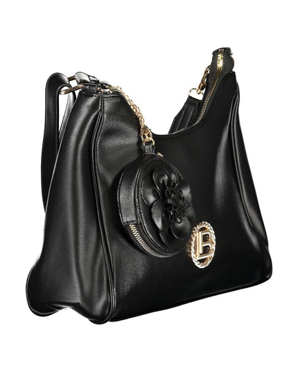Laura Biagiotti Black PVC Women Handbag