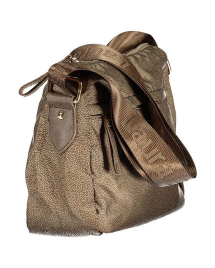 Laura Biagiotti Beige Polyester Women Handbag