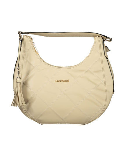 Laura Biagiotti Beige PVC Women Handbag