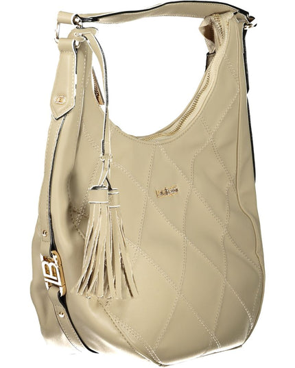 Laura Biagiotti Beige PVC Women Handbag
