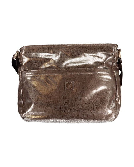 Laura Biagiotti Bronze Polyester Women Handbag