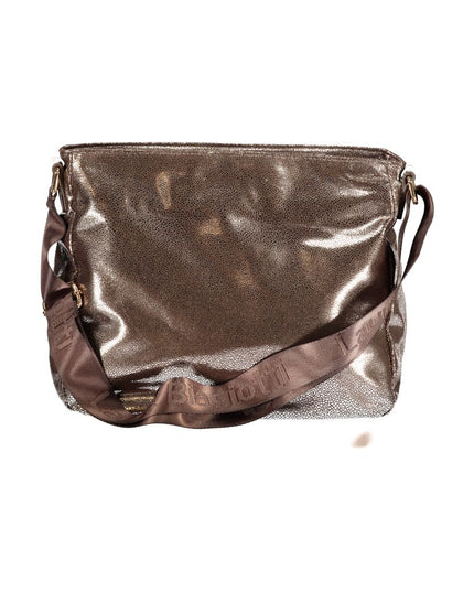 Laura Biagiotti Bronze Polyester Women Handbag