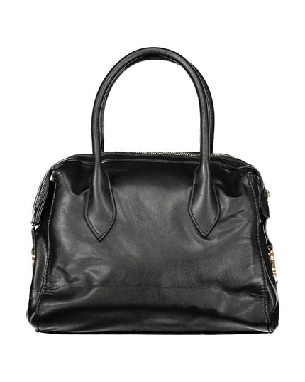 Laura Biagiotti Black PVC Women Handbag