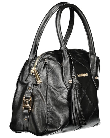 Laura Biagiotti Black PVC Women Handbag