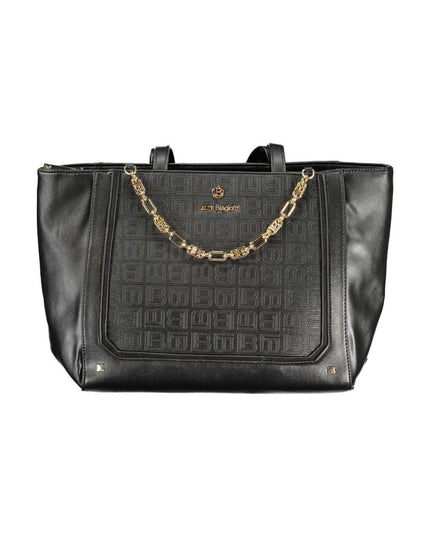 Laura Biagiotti Black PVC Women Handbag