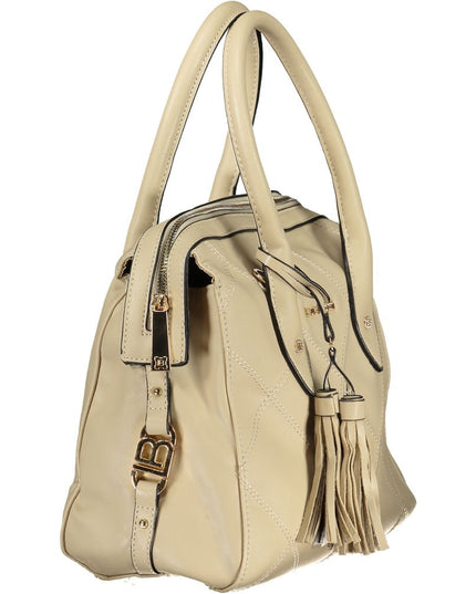 Laura Biagiotti Beige PVC Women Handbag