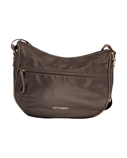 Laura Biagiotti Brown Polyester Women Handbag