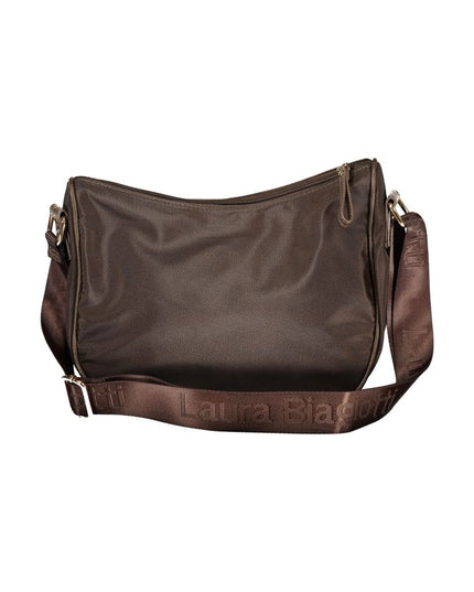 Laura Biagiotti Brown Polyester Women Handbag