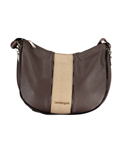 Laura Biagiotti Brown PVC Women Handbag