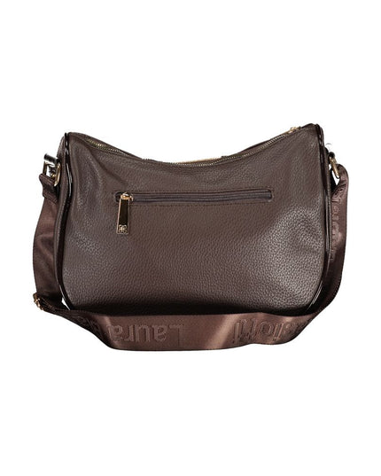 Laura Biagiotti Brown PVC Women Handbag