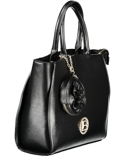 Laura Biagiotti Black PVC Women Handbag
