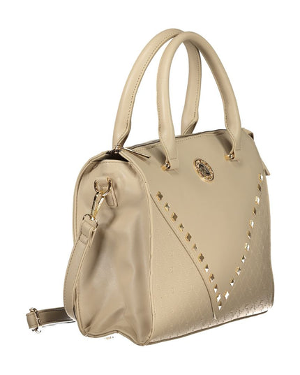 Laura Biagiotti Beige PVC Women Handbag