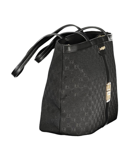 Laura Biagiotti Black Polyester Women Handbag