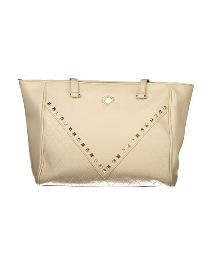 Laura Biagiotti Beige PVC Women Handbag