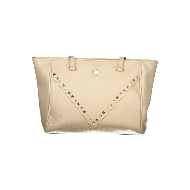 Laura Biagiotti Beige PVC Women Handbag