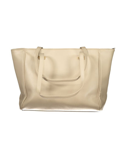 Laura Biagiotti Beige PVC Women Handbag