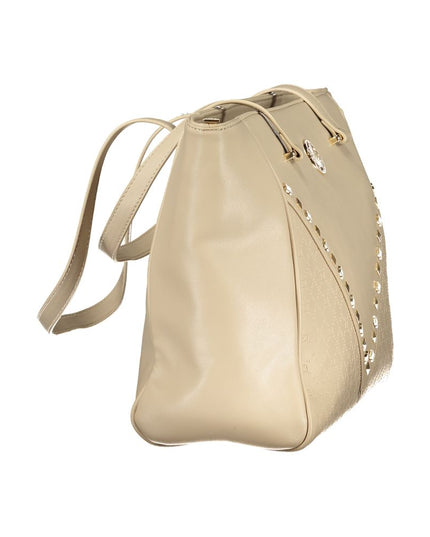 Laura Biagiotti Beige PVC Women Handbag