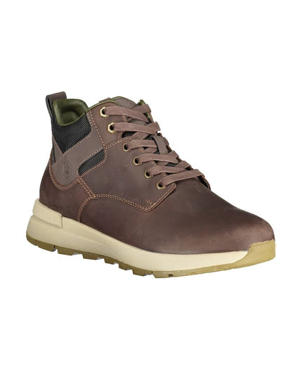 Lumberjack Brown Leather Men Boot