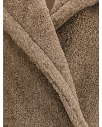 Max Mara Brown Alpaca Vicugna Pacos Coat