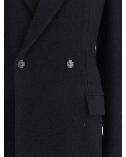 Balenciaga Black Wool Coat