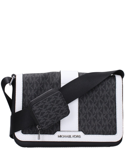 Michael Kors Black Fabric Crossbody Bag