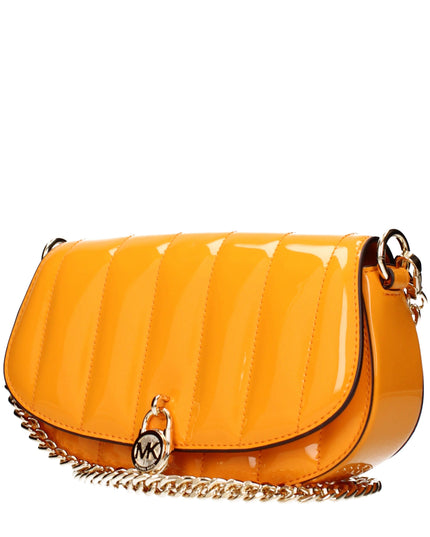 Michael Kors Orange Leather Crossbody Bag