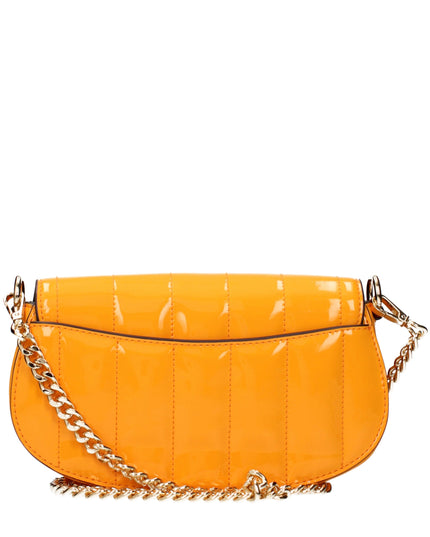 Michael Kors Orange Leather Crossbody Bag
