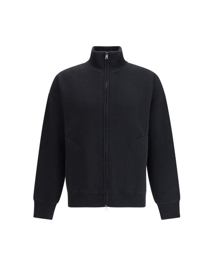 Roberto Collina Black Wool Sweatshirt
