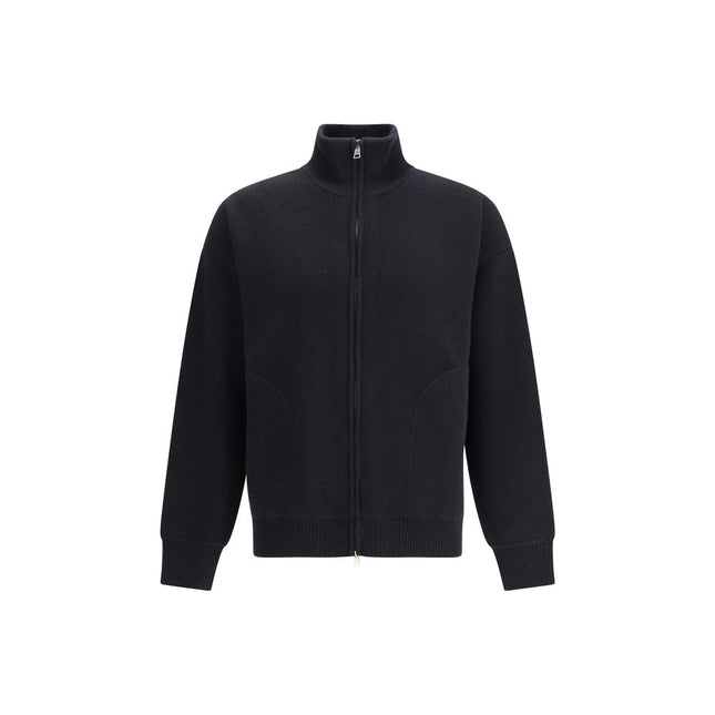 Roberto Collina Black Wool Sweatshirt
