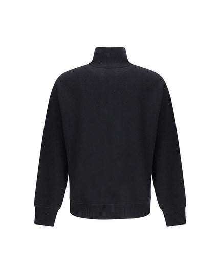 Roberto Collina Black Wool Sweatshirt