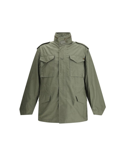 ALPHA INDUSTRIES Green Cotton Clothing