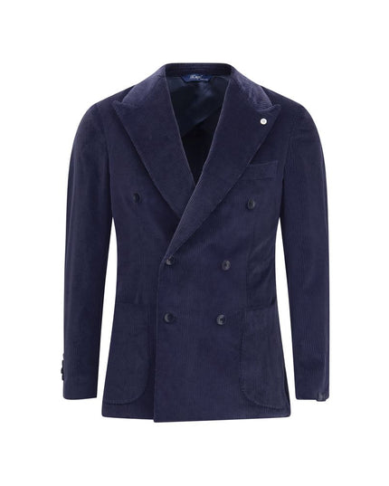 Gi Capri Blue Cotton Blazer